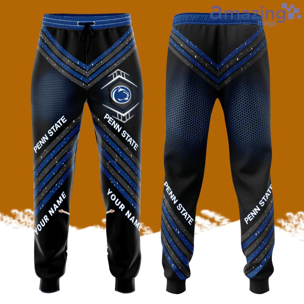Personalized Penn State Nittany Lions Football Team All Over Print 3D Long Pants Black image Personalized Penn State Nittany Lions Football Team All Over Print 3D Long Pants Black Product Photo 1