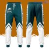 Personalized Philadelphia Eagles Football Team All Over Print 3D Long Pants White