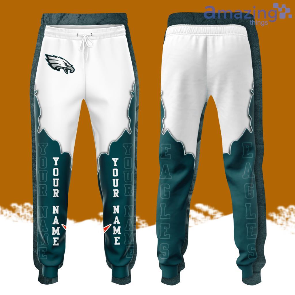 Personalized Philadelphia Eagles Football Team All Over Print 3D Long Pants image Personalized Philadelphia Eagles Football Team All Over Print 3D Long Pants Product Photo 1