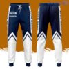 Personalized Seattle Seahawks All Over Print 3D Casual Unisex All Over Print 3D Long Pants Navy White
