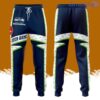Personalized Seattle Seahawks Logo All Over Print 3D Casual Unisex All Over Print 3D Long Pants Navy White