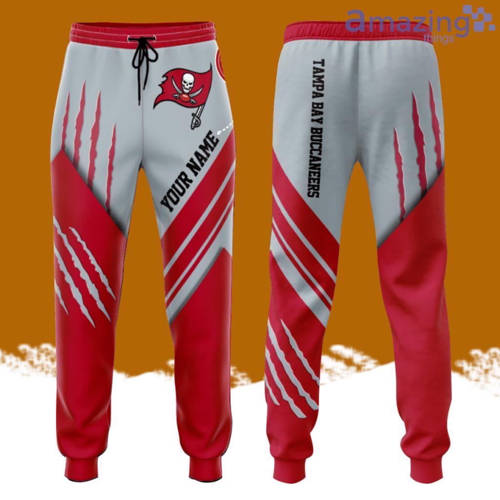 Personalized Tampa Bay Buccaneers Claws All Over Print 3D Casual Unisex All Over Print 3D Long Pants Red image Personalized Tampa Bay Buccaneers Claws All Over Print 3D Casual Unisex All Over Print 3D Long Pants Red Product Photo 1