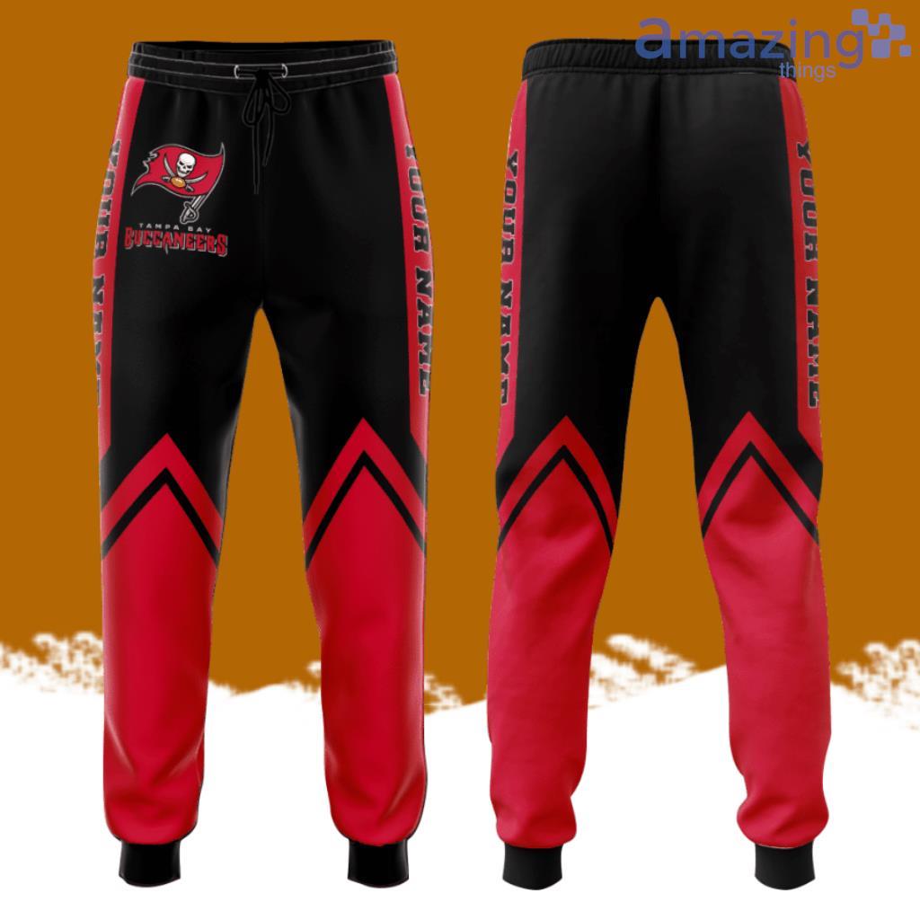 Personalized Tampa Bay Buccaneers Professional Football Team All Over Print 3D Long Pants Red image Personalized Tampa Bay Buccaneers Professional Football Team All Over Print 3D Long Pants Red Product Photo 1