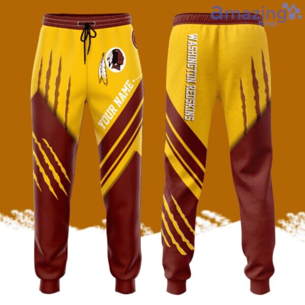 Personalized Washington Redskins Football Team All Over Print 3D Long Pants Product Photo 1