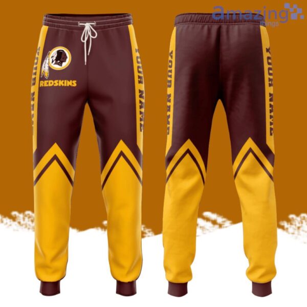 Personalized Washington Redskins Team All Over Print 3D Long Pants Product Photo 1