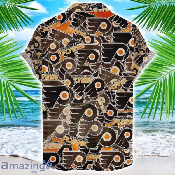 Philadelphia Flyers 3D Printing NHL Team Logo Hawaiian Shirt Unique Gift For Fans Product Photo 2