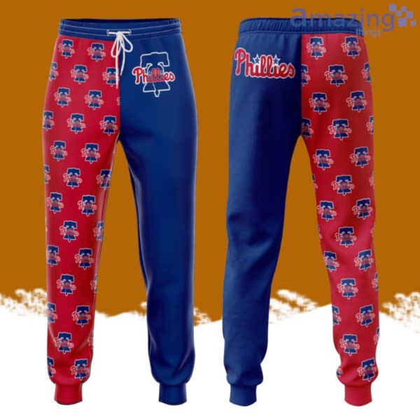 Philadelphia Phillies All Over Print 3D Unisex All Over Print 3D Long Pants Blue Red Product Photo 1