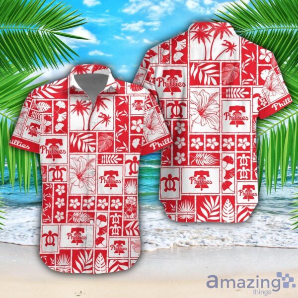 Philadelphia Phillies Beach Combo Hawaiian Shirt And Shorts For Fans Product Photo 1