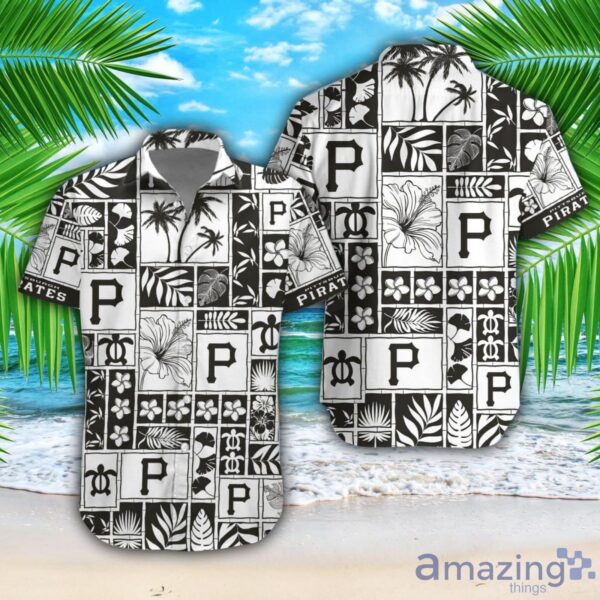 Pittsburgh Pirates Beach Combo Hawaiian Shirt And Shorts For Fans Product Photo 1