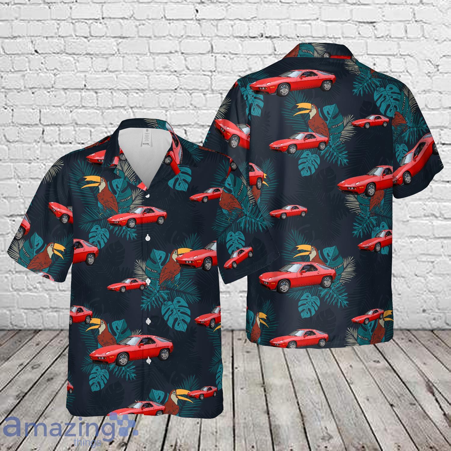 Porsche 928 S 1984 Hawaiian Shirt image Porsche 928 S 1984 Hawaiian Shirt Product Photo 1