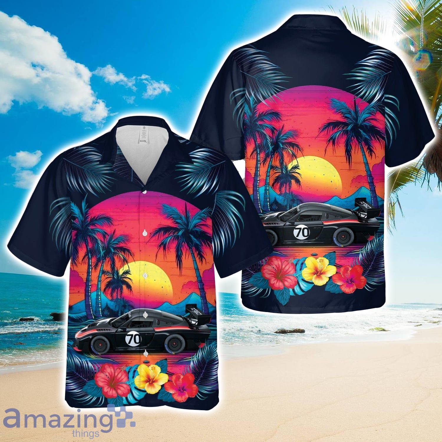 Porsche 935 black Hawaiian Shirt Gift image Porsche 935 black Hawaiian Shirt Gift Product Photo 1