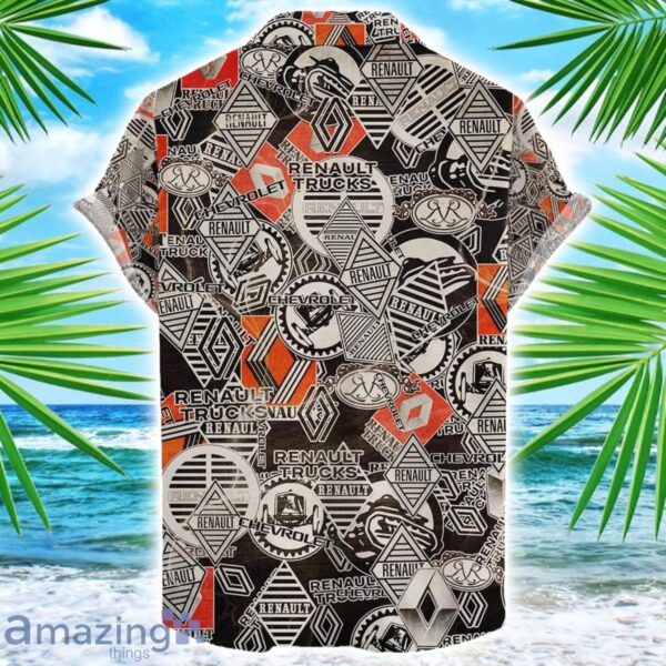 Renault Trucks 3D Printing Truck Logo Hawaiian Shirt For Men And Women Product Photo 2