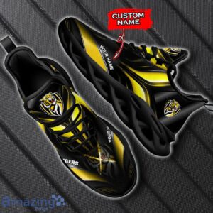 Richmond Tigers AFL Max Soul Shoes Personalized Name For Fans Product Photo 1