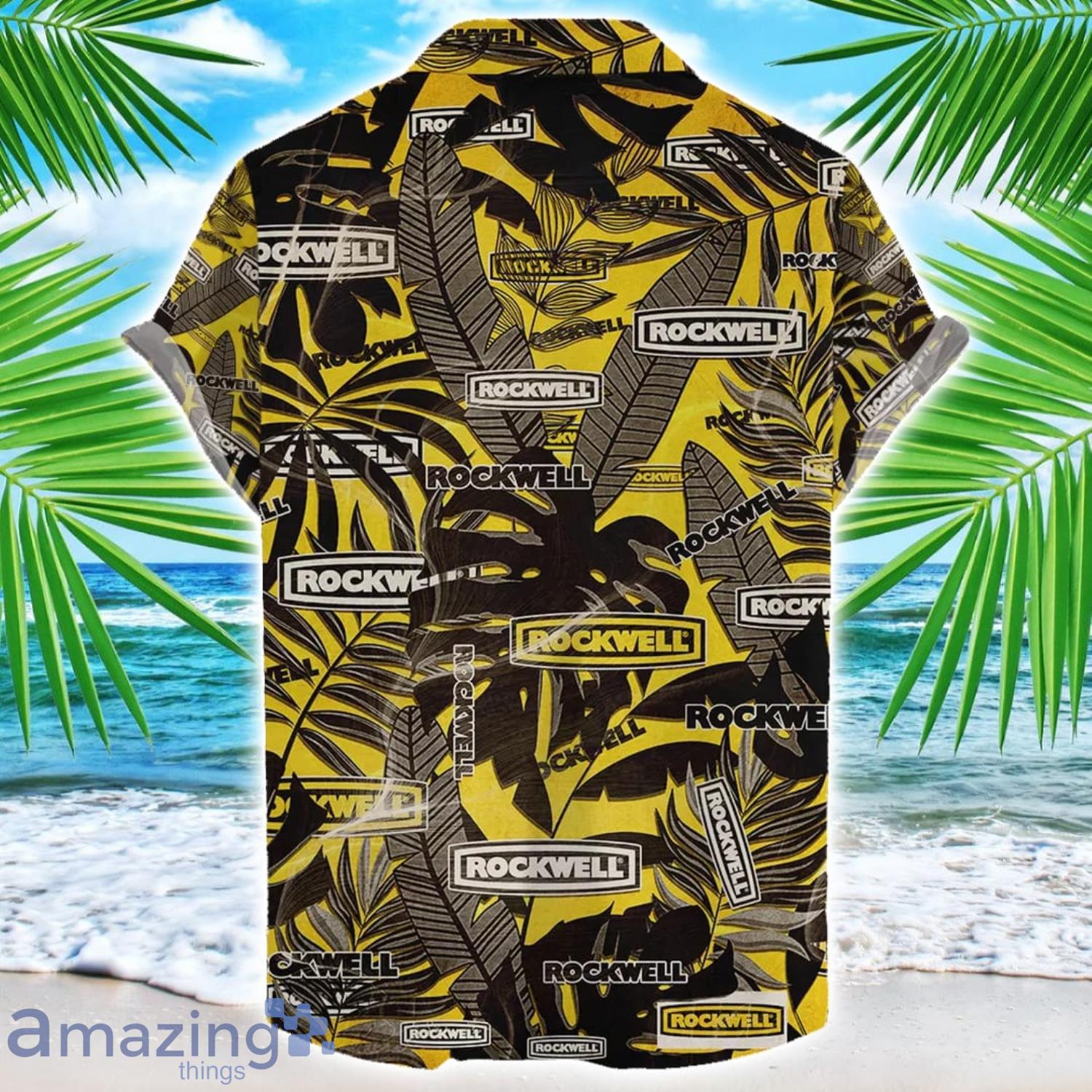 Rockwell Tools Retro Logo Hawaiian Shirt For Men And Women Summer Gift image Rockwell Tools Retro Logo Hawaiian Shirt For Men And Women Summer Gift Product Photo 2