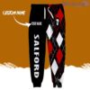Salford City Logo Brand Long Pant 3D Printed Flattering Figure Custom Name Gift