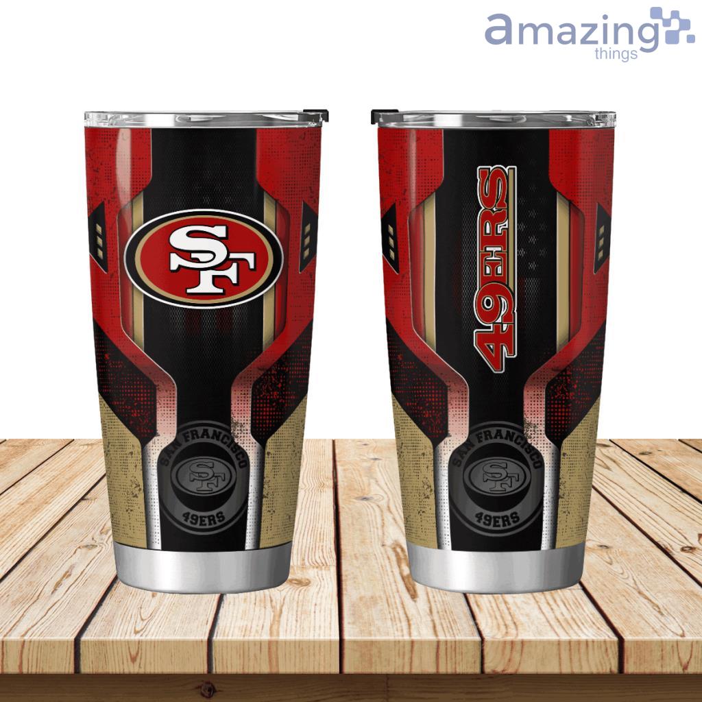 San Francisco 49ers 3D Travel Tumbler 20oz image San Francisco 49ers 3D Travel Tumbler 20oz Product Photo 1