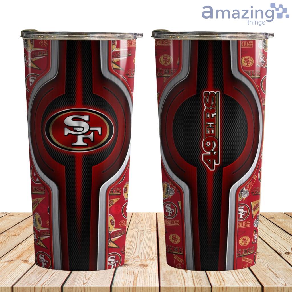 San Francisco 49ers All Over Print 3D Tumbler 30oz image San Francisco 49ers All Over Print 3D Tumbler 30oz Product Photo 1