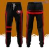 San Francisco 49ers Football Team All Over Print 3D Long Pants Black
