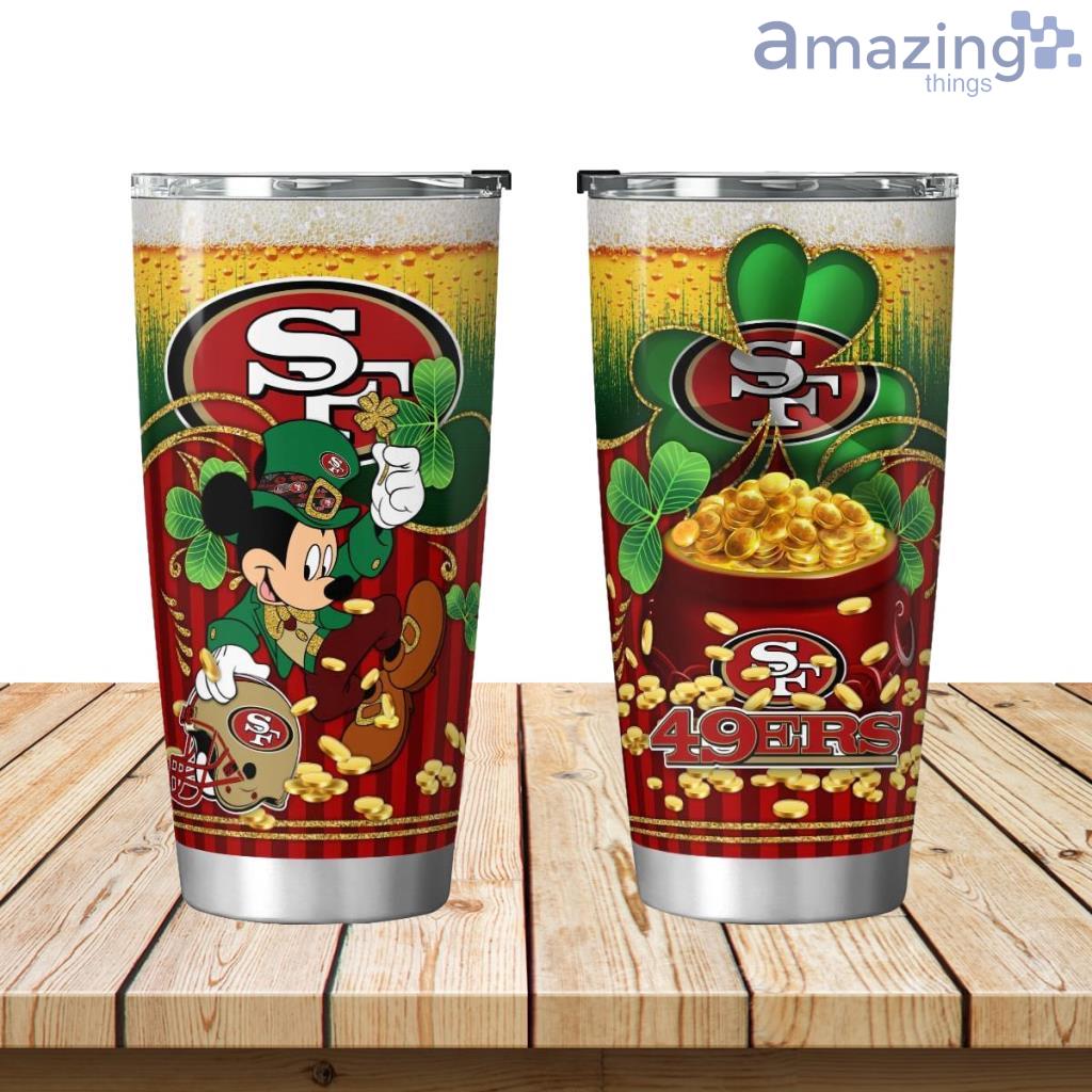 San Francisco 49ers St. Patrick's Day Tumbler 20oz Limited Edition image San Francisco 49ers St. Patrick's Day Tumbler 20oz Limited Edition