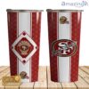 San Francisco 49ers Team Pattern Personalized 30oz Tumbler