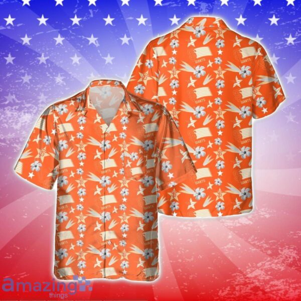 San Francisco Giants America Independence Day 3D Hawaiian Shirt Product Photo 1