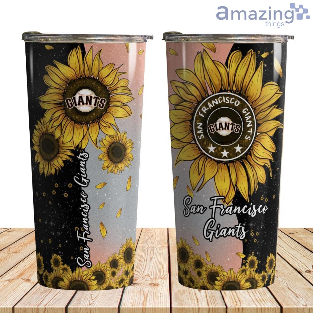 San Francisco Giants Sunflowers Tumbler 30 oz image San Francisco Giants Sunflowers Tumbler 30 oz Product Photo 1