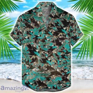 San Jose Sharks 3D Printing NHL Team Logo Hawaiian Shirt Unique Gift For Fans Product Photo 1
