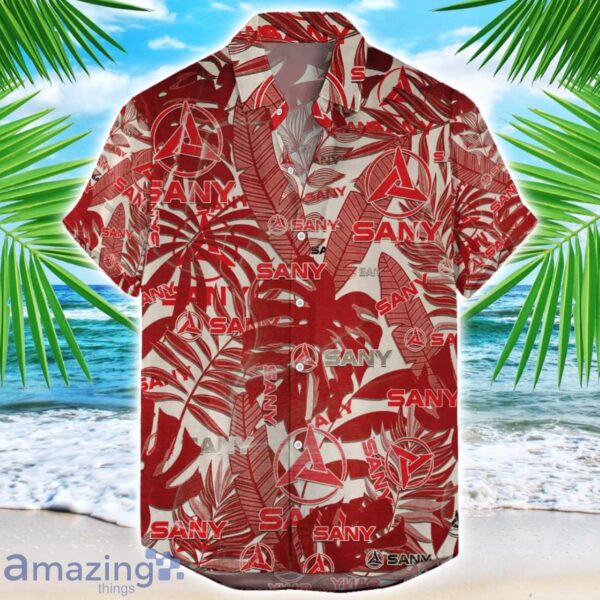 Sany Retro Logo Hawaiian Shirt For Men And Women Summer Gift Product Photo 1