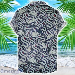 Seattle Kraken 3D Printing NHL Team Logo Hawaiian Shirt Unique Gift For Fans image Seattle Kraken 3D Printing NHL Team Logo Hawaiian Shirt Unique Gift For Fans Product Photo 2