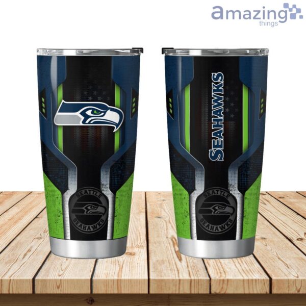 Seattle Seahawks 3D Travel Tumbler 20oz Product Photo 1