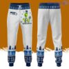 Seattle Seahawks Football Team All Over Print 3D Long Pants White
