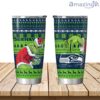 Seattle Seahawks Grinch Christmas Tumbler 20oz Limited Edition
