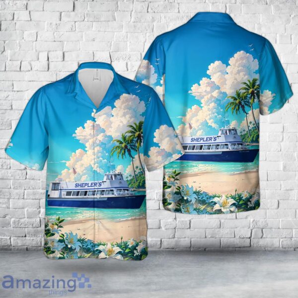 Shepler's Mackinac Island Ferry The Welcome Hawaiian Shirt Product Photo 1