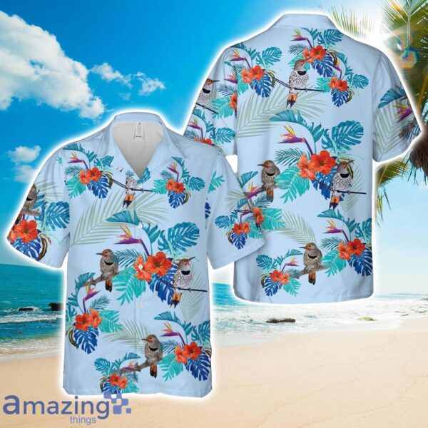 Snowy Flicker Hawaiian Shirt Product Photo 1