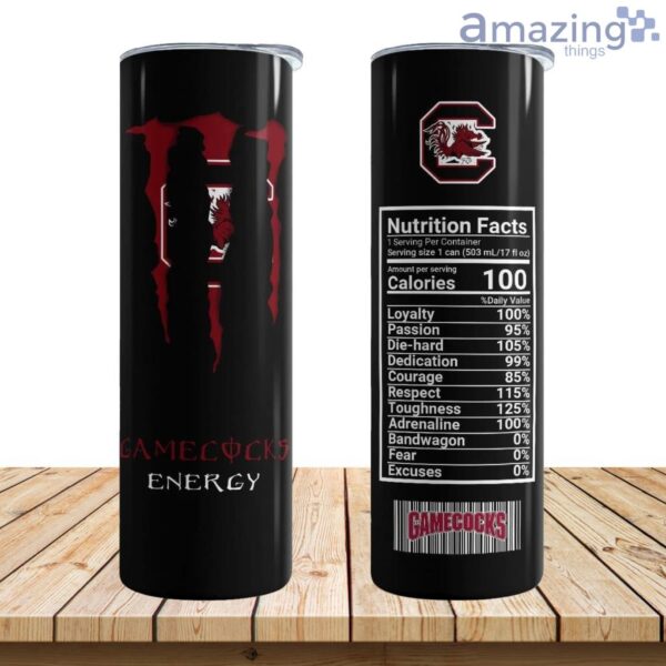 South Carolina Gamecocks Energy Skinny Tumbler 17oz Product Photo 1