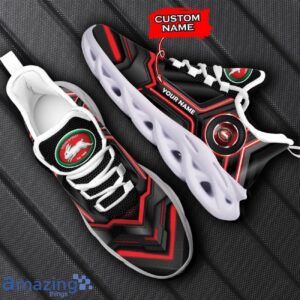 South Sydney Rabbitohs NRL Max Soul Shoes Running Sneakers Custom Name Product Photo 2