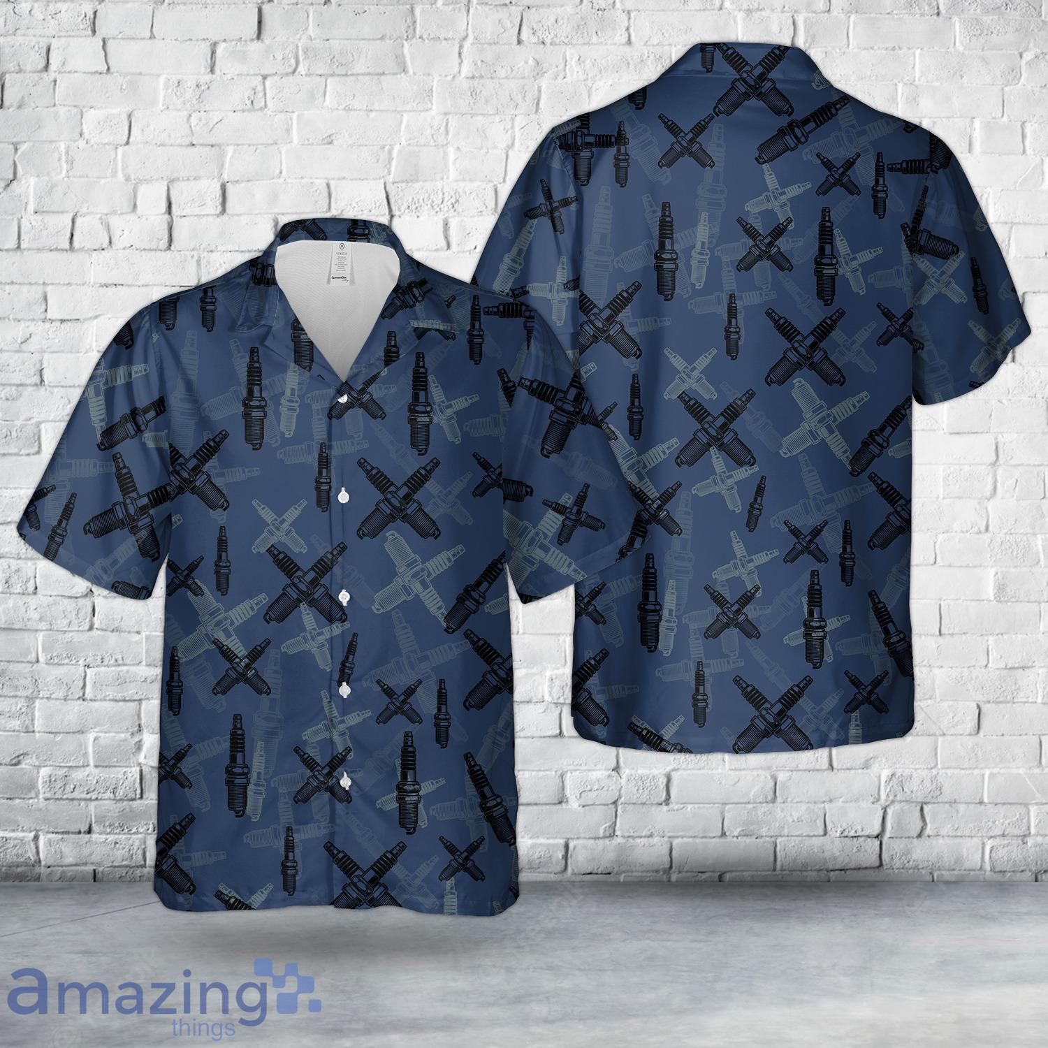 Spark Plug Hawaiian Shirt image Spark Plug Hawaiian Shirt Product Photo 1