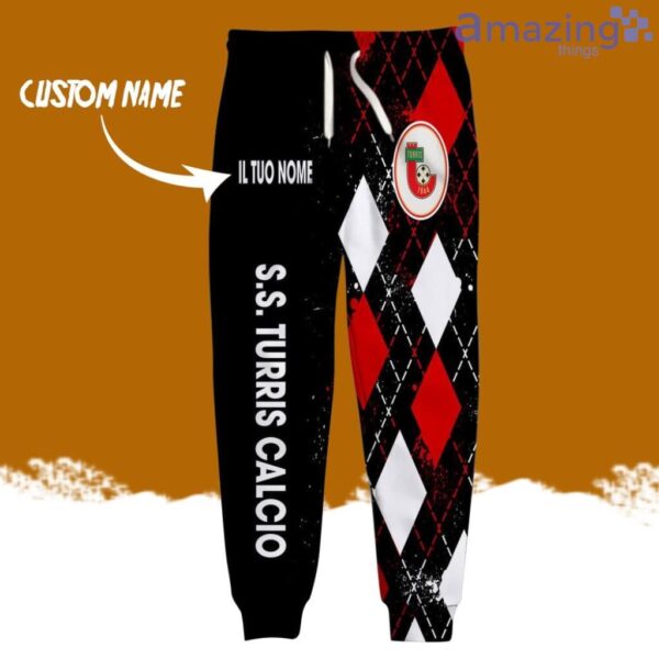 SS Turris Calcio Logo Brand Long Pant 3D Printed Flattering Figure Custom Name Gift Product Photo 1