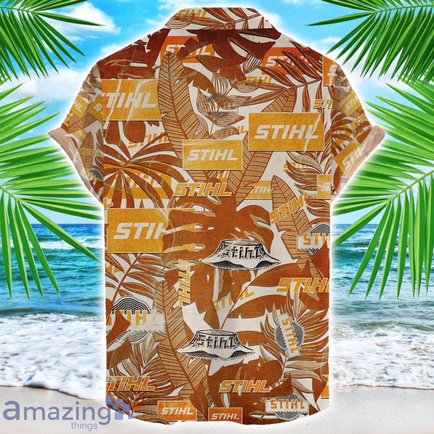 Stihl Tools Retro Logo Hawaiian Shirt For Men And Women Summer Gift image Stihl Tools Retro Logo Hawaiian Shirt For Men And Women Summer Gift Product Photo 2