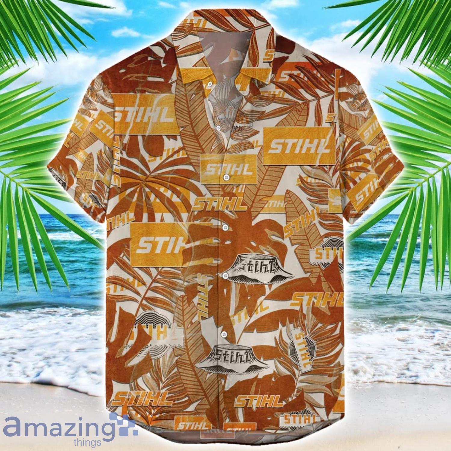 Stihl Tools Retro Logo Hawaiian Shirt For Men And Women Summer Gift image Stihl Tools Retro Logo Hawaiian Shirt For Men And Women Summer Gift Product Photo 1