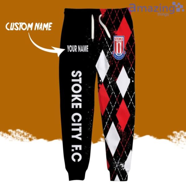 Stoke City FC Logo Brand Long Pant 3D Printed Flattering Figure Custom Name Gift Product Photo 2