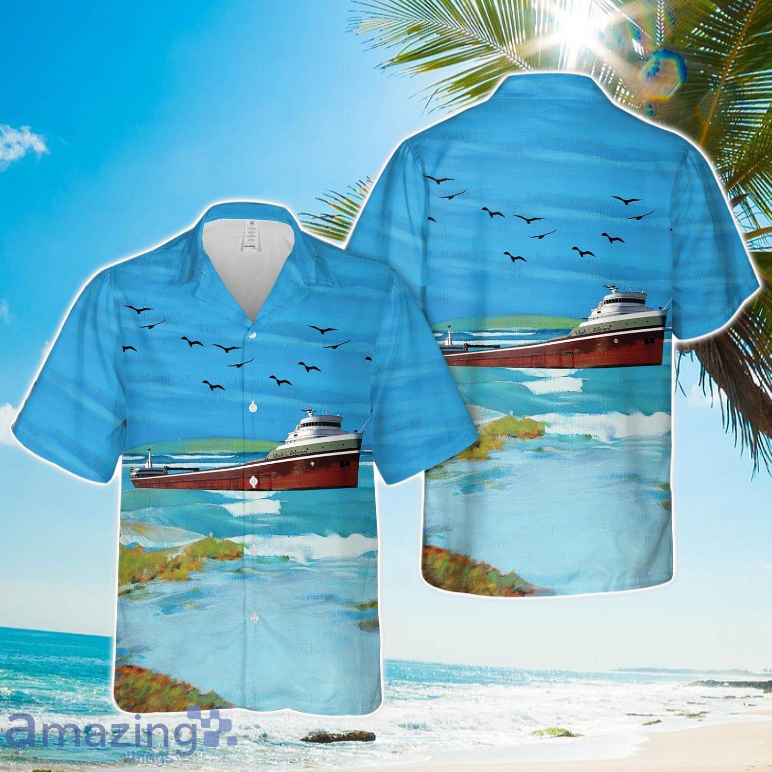 Straight Decker Edward L Ryerson Hawaiian Shirt image Straight Decker Edward L Ryerson Hawaiian Shirt Product Photo 1