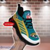 Striped Custom Name Sneakers Jacksonville Jaguars NFL Max Soul Shoes For Men And Women
