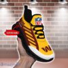 Striped Custom Name Sneakers Washington Commanders NFL Max Soul Shoes For Men And Women