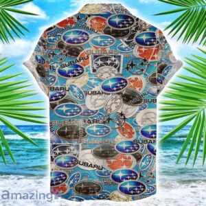 Subaru Car 3D Printing Hawaiian Shirt For Men And Women image Subaru Car 3D Printing Hawaiian Shirt For Men And Women Product Photo 2