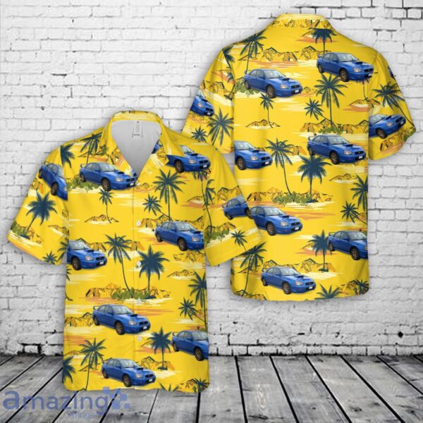 Subaru Impreza WRX STI Hawaiian Shirt Product Photo 1