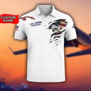 T 45 Goshawk T45 3D Aircraft Flag White Polo Shirt For Men And Women Custom Name image T-45 Goshawk T45 3D Aircraft Flag White Polo Shirt For Men And Women Custom Name Product Photo 2