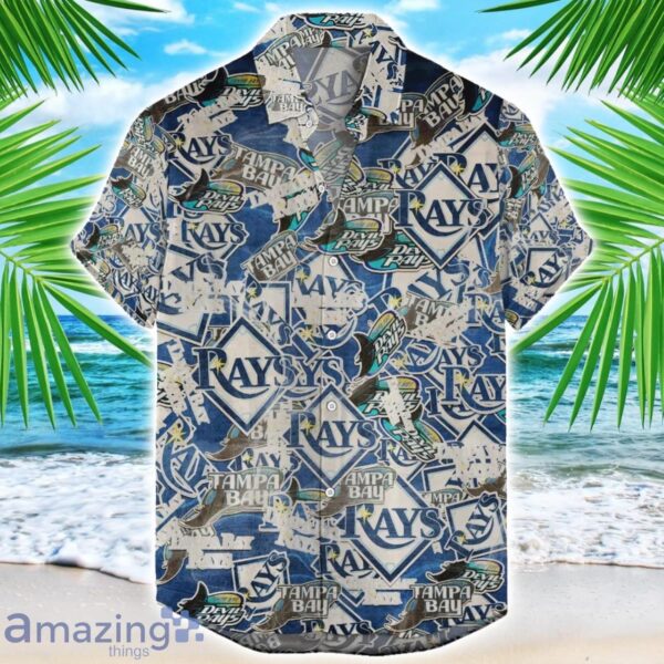 Tampa Bay Rayss MLB Team Logo 3D Hawaiian Shirt Limited For Sports Fans Product Photo 1