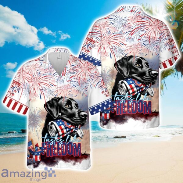 Tastes Like Freedom, 4th Of July Hawaiian Shirt Product Photo 1