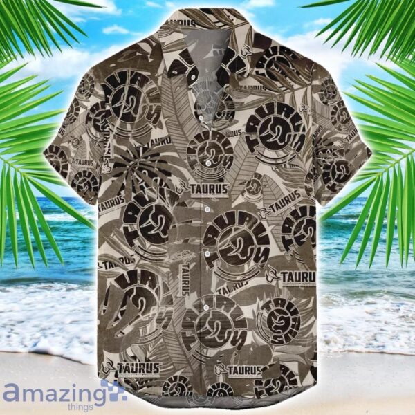 Taurus Gun Retro Logo Hawaiian Shirt For Men And Women Summer Gift Product Photo 1